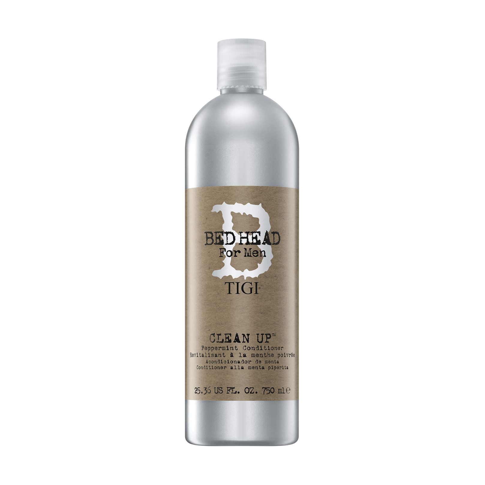 Чоловічий кондиціонер для волосся TIGI Bed Head For Men Clean Up Peppermint Conditioner для щоденного застосування, 750 мл